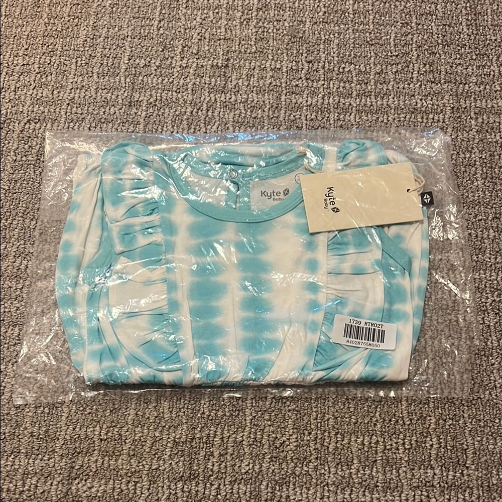 NWT Kyte Baby Robin Riptide Bubble Romper